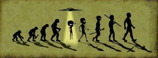 Gráfico da teoria babilônica da evolução humana.