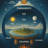 ESTUDO BÍBLICO SOBRE A COSMOLOGIA DE JESUS – O Universo pelas palavras do CRIADOR ChatGPT Image 27 de jul. de 2025, 20_49_24