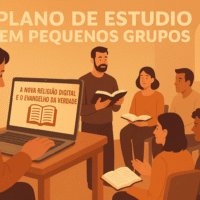 A Nova Religião Digital e o Evangelho da Verdade: Contém ensaio bíblico, sermão e plano de estudo para pequenos grupos ChatGPT Image 3 de jul. de 2025, 15_33_00