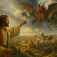 Lucas 21:11 — A Palavra Escondida: Jesus Falou de Monstros! ChatGPT Image 22 de ago. de 2025, 12_44_03