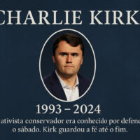 Charlie Kirk defendia a guarda do Sábado, embora não fosse adventista ChatGPT Image 11 de set. de 2025, 23_55_02