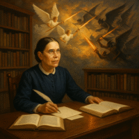 Como Ellen G. White descreve os sinais de quando o Céu anunciou a queda de Jerusalém ChatGPT Image 6 de set. de 2025, 19_33_27