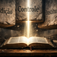 A idolatria da segurança doutrinária: Quando o sistema se torna mais sagrado que o texto bíblico A Bíblia pressionada pelo sistema