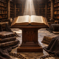A BIBLIOTECA QUE NÃO CONSEGUIU SER ESQUECIDA A BIBLIOTECA QUE NÃO CONSEGUIU SER ESQUECIDA