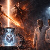 Guerra ao Criador: A rebelião tecnológica que desafiou o Céu e provocou o Juízo ChatGPT Image 17 de fev. de 2026, 05_31_43