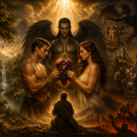 Azazel no Éden: O segredo que o sistema religioso preferiu não enfrentar ChatGPT Image 16 de abr. de 2026, 03_55_11