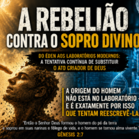 A rebelião contra o sopro divino: Do Éden aos laboratórios modernos: a tentativa contínua de substituir o ato criador de Deus ChatGPT Image 15 de jun. de 2026, 08_32_08