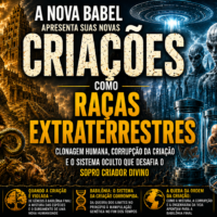 A nova Babel apresenta suas novas "criações" como "raças extraterrestres" ChatGPT Image 17 de jun. de 2026, 06_50_26