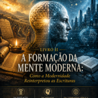 LIVRO II — A Formação da Mente Moderna: Como a Modernidade Reinterpretou as Escrituras ChatGPT Image 16 de jul. de 2026, 09_07_58