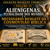 RESGATE CÓSMICO VOL. VI — Alienígenas, Pluralidade dos Mundos e o Necessário Resgate da Cosmovisão Bíblica ChatGPT Image 19 de jul. de 2026, 08_46_27
