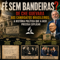 FÉ SEM BANDEIRAS? De Che Guevara aos candidatos brasileiros: a história política que a IASD precisa explicar ChatGPT Image 28 de ago. de 2026, 11_24_46