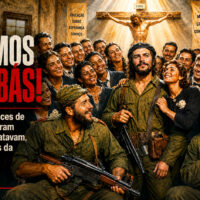 QUEREMOS BARRABÁS! Adventistas cúmplices de Che Guevara apoiaram comunistas que matavam, esconderam armas da guerrilha e festejaram com os vencedores ChatGPT Image 29 de ago. de 2026, 15_51_11
