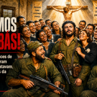 QUEREMOS BARRABÁS! Adventistas cúmplices de Che Guevara apoiaram comunistas que matavam, esconderam armas da guerrilha e festejaram com os vencedores ChatGPT Image 29 de ago. de 2026, 15_51_11