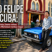 IRMÃO FELIPE FOI A CUBA: Cinco anos depois, o jornalista da Revista Zelota voltou confirmando o que Michelson tentou negar ChatGPT Image 30 de ago. de 2026, 11_30_38