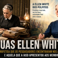 DUAS ELLEN WHITE: A profetisa que os pesquisadores encontraram nos arquivos e aquela que a IASD apresentou aos membros ChatGPT Image 30 de ago. de 2026, 17_25_16