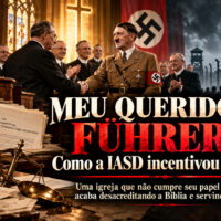 Colagem Histórica_ Igreja, Hitler e Justiça Abandonada