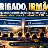 OBRIGADO, IRMÃOS: Vocês nos ajudaram a continuar no ar Obrigado, irmãos! Fé, tecnologia e gratidão
