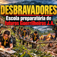 Desbravadores na Selva ao Luar